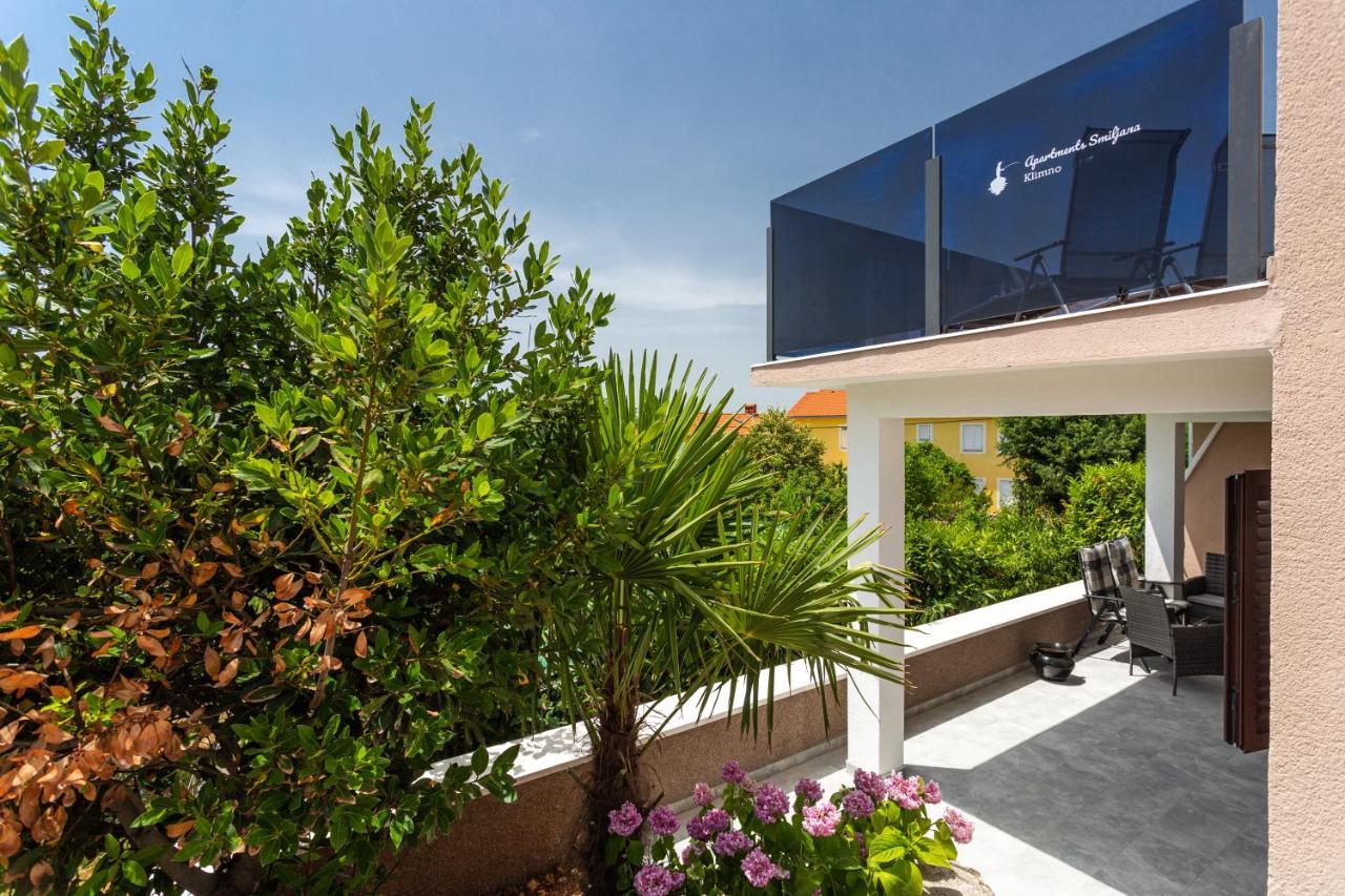 Smiljana Apartments Климно Экстерьер фото